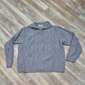 Nor Easterly Tradition Harley Of Scotland Wool Sweater Size Xl